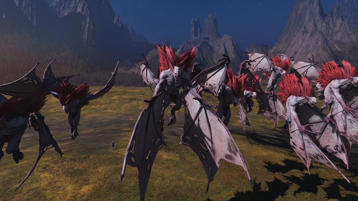 Total War: Warhammer 3 Vargheists.